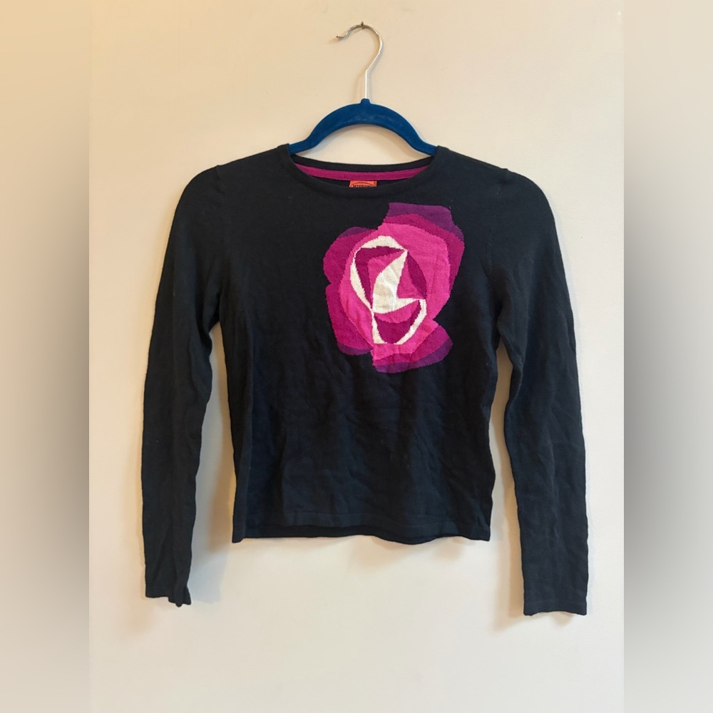 Missoni for Target Girls Pullover Passione Floral Long Sleeve Pull Over Sweater
